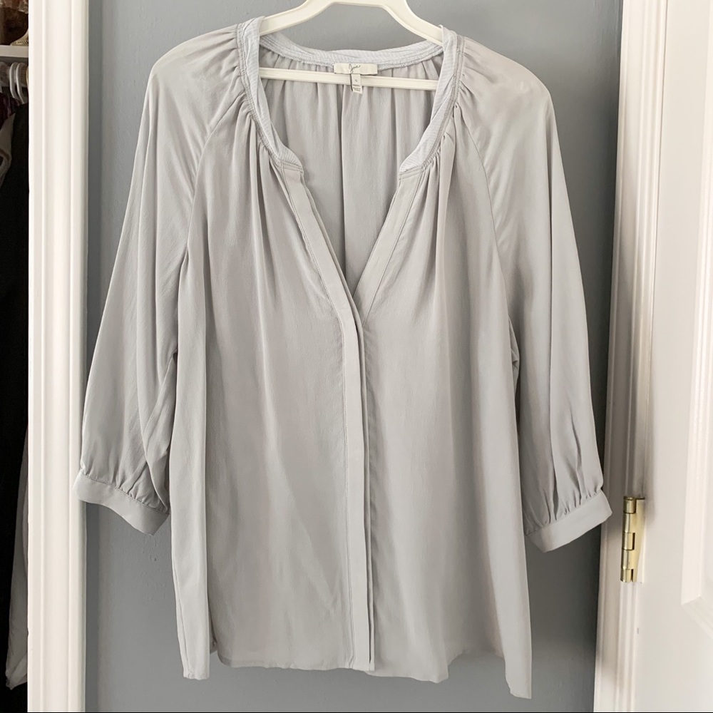 Joie Dove Gray Blouse size S